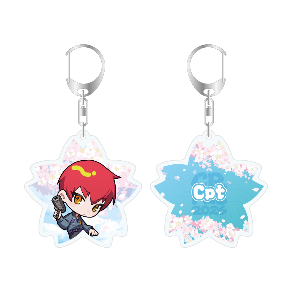 アクリルキーホルダー【Cpt】 – CRAZY RACCOON ONLINE STORE