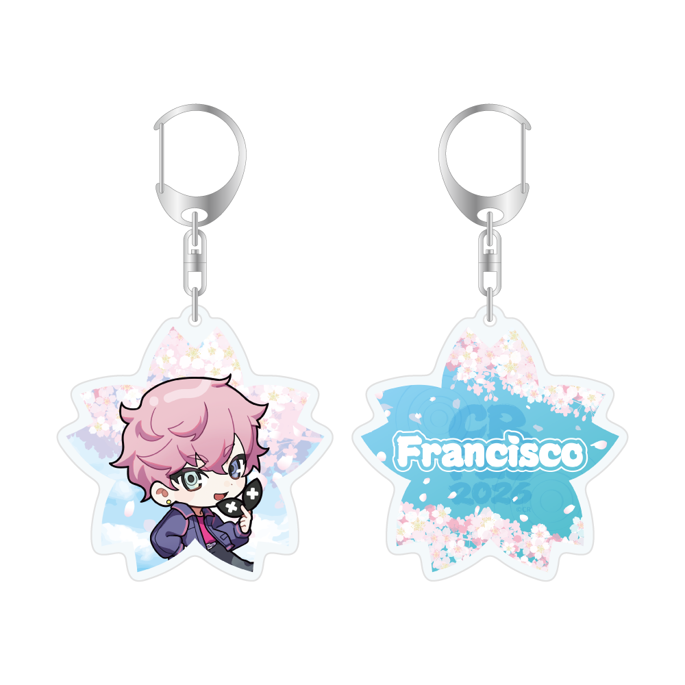 アクリルキーホルダー【Francisco】 – CRAZY RACCOON ONLINE STORE