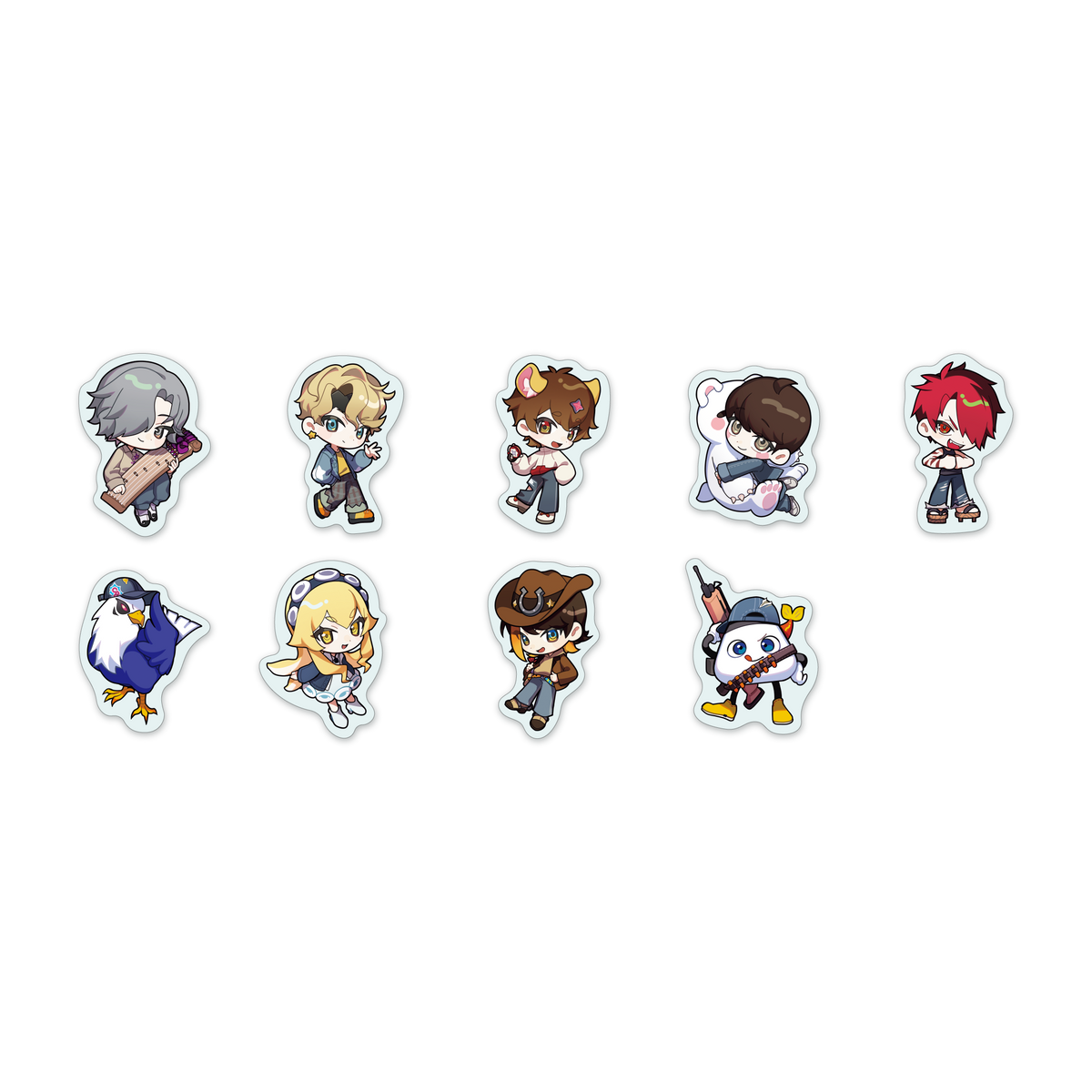 クリアステッカー【D】 – CRAZY RACCOON ONLINE STORE