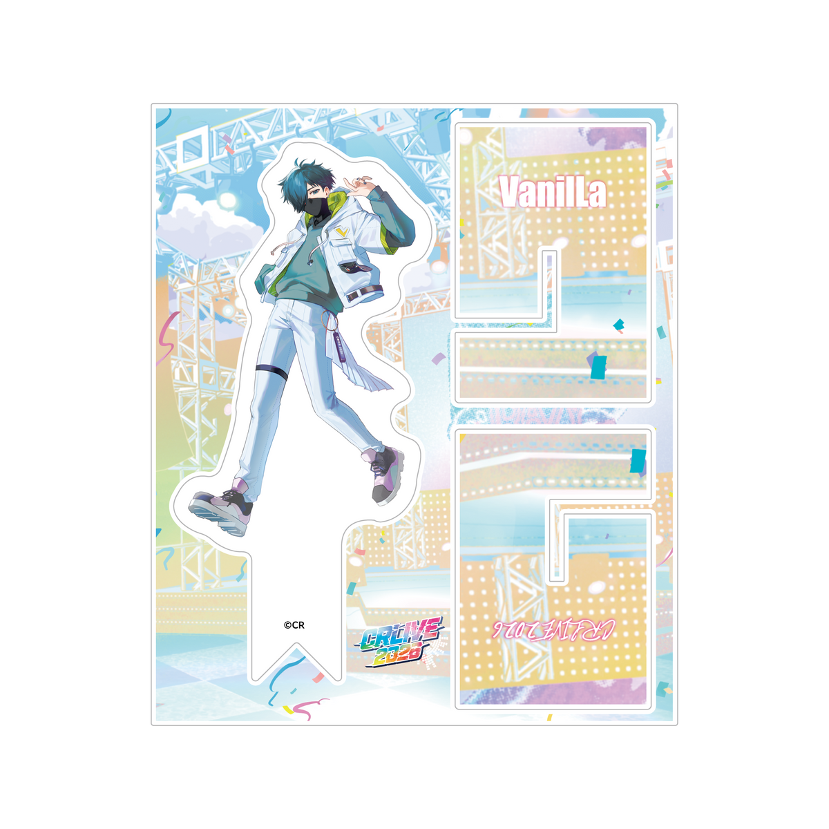 クロスアクリルスタンド【VanilLa】（CR LIVE 2026） – CRAZY RACCOON