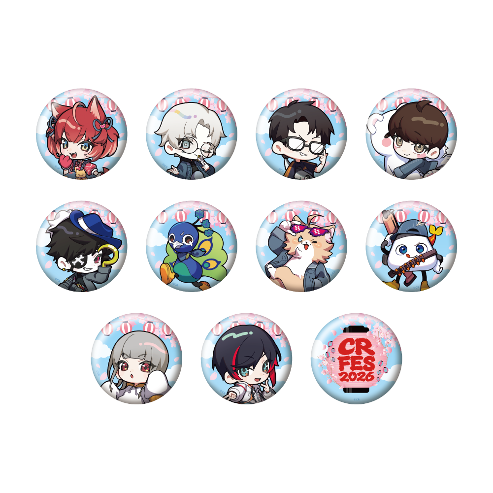 CRランダム缶バッジ E 〜あたりつき〜 – CRAZY RACCOON ONLINE STORE CRランダム缶バッジ E 〜あたりつき〜 – CRAZY RACCOON ONLINE STORE