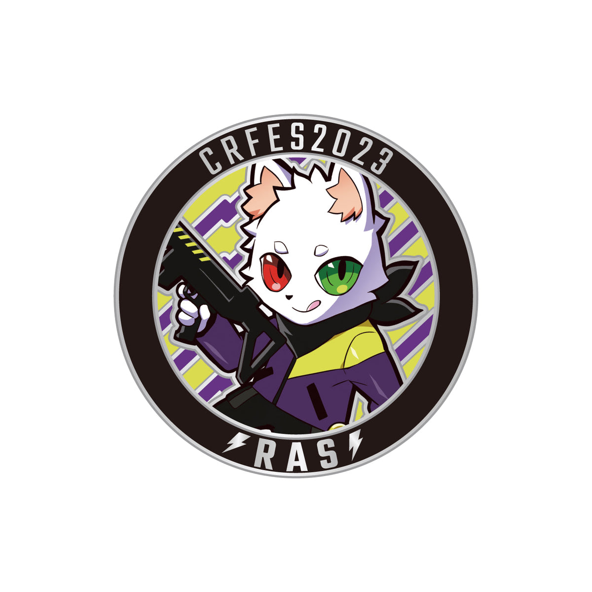 ピンバッジ：Ras