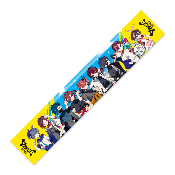 マフラータオル【Team Arisakaaa】 – CRAZY RACCOON ONLINE STORE