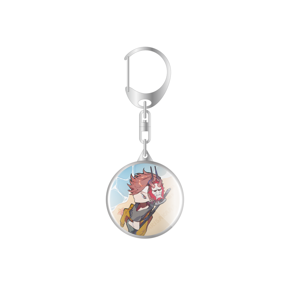 ドーム型キーチェーン【Arisakaaa】 – CRAZY RACCOON ONLINE STORE