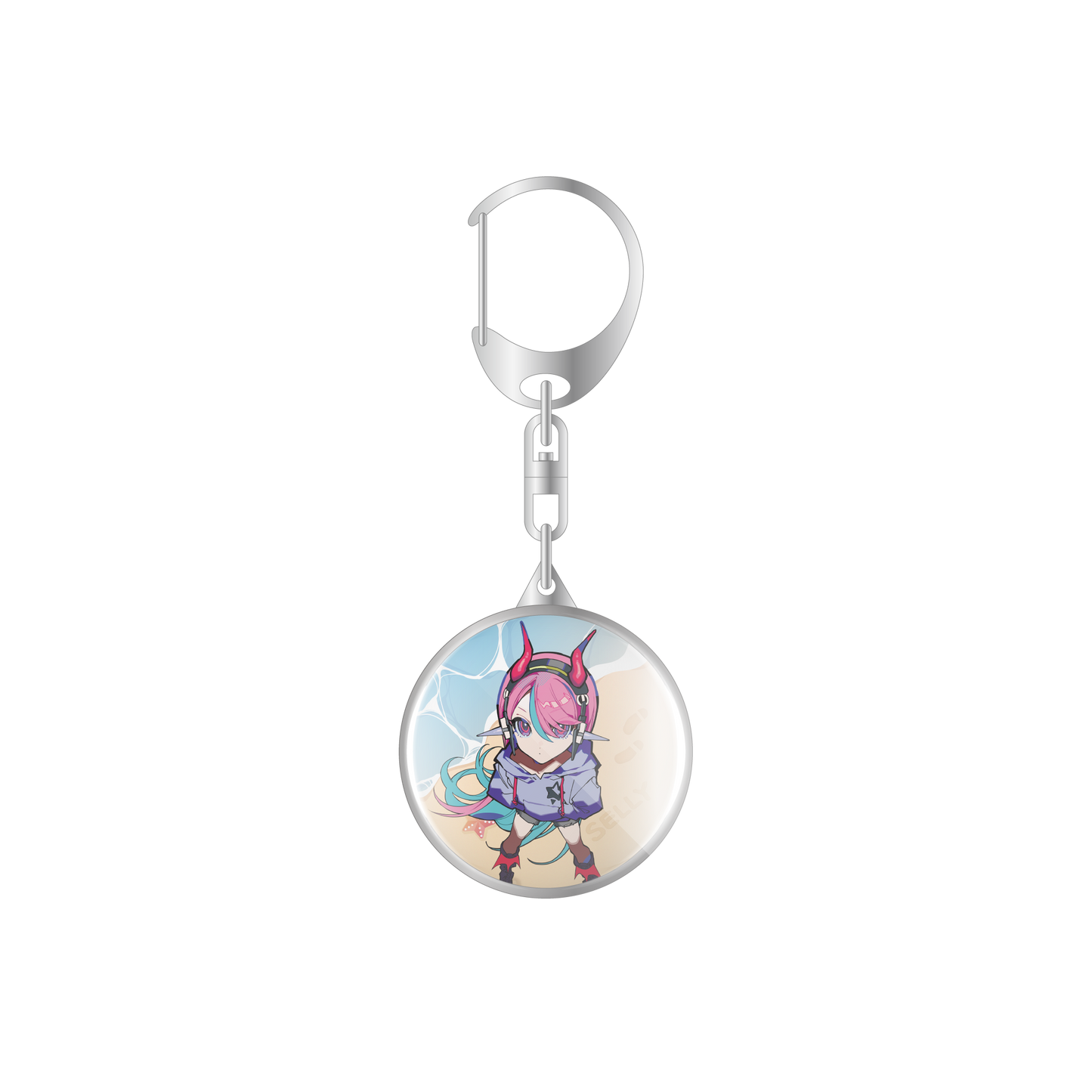 ドーム型キーチェーン【Selly】 – CRAZY RACCOON ONLINE STORE