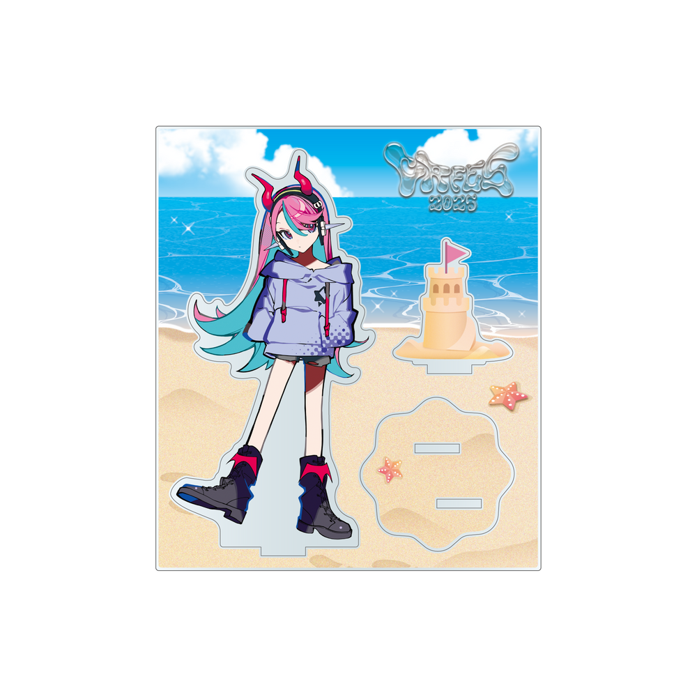 CR ローソン だるまいずごっど　Selly アクスタ　Selly集合ステッカー CR ローソン だるまいずごっどSelly アクスタSelly集合