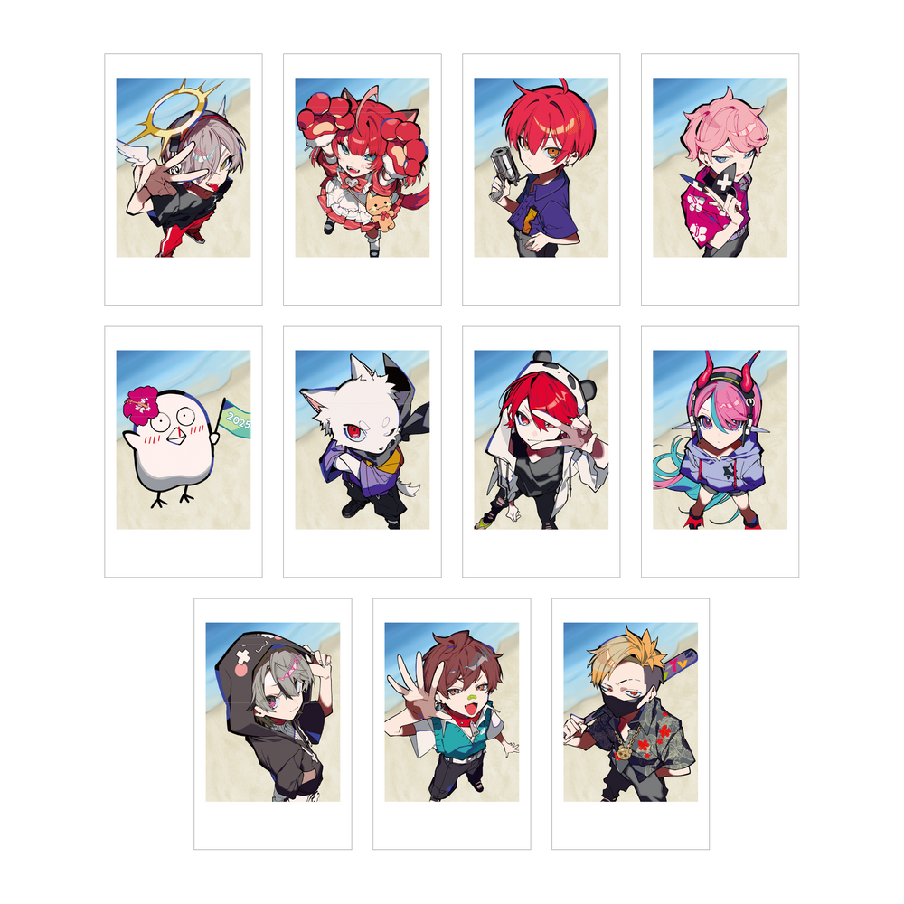 2025ランダムチェキ風カード – CRAZY RACCOON ONLINE STORE 2025ランダムチェキ風カード – CRAZY RACCOON ONLINE STORE