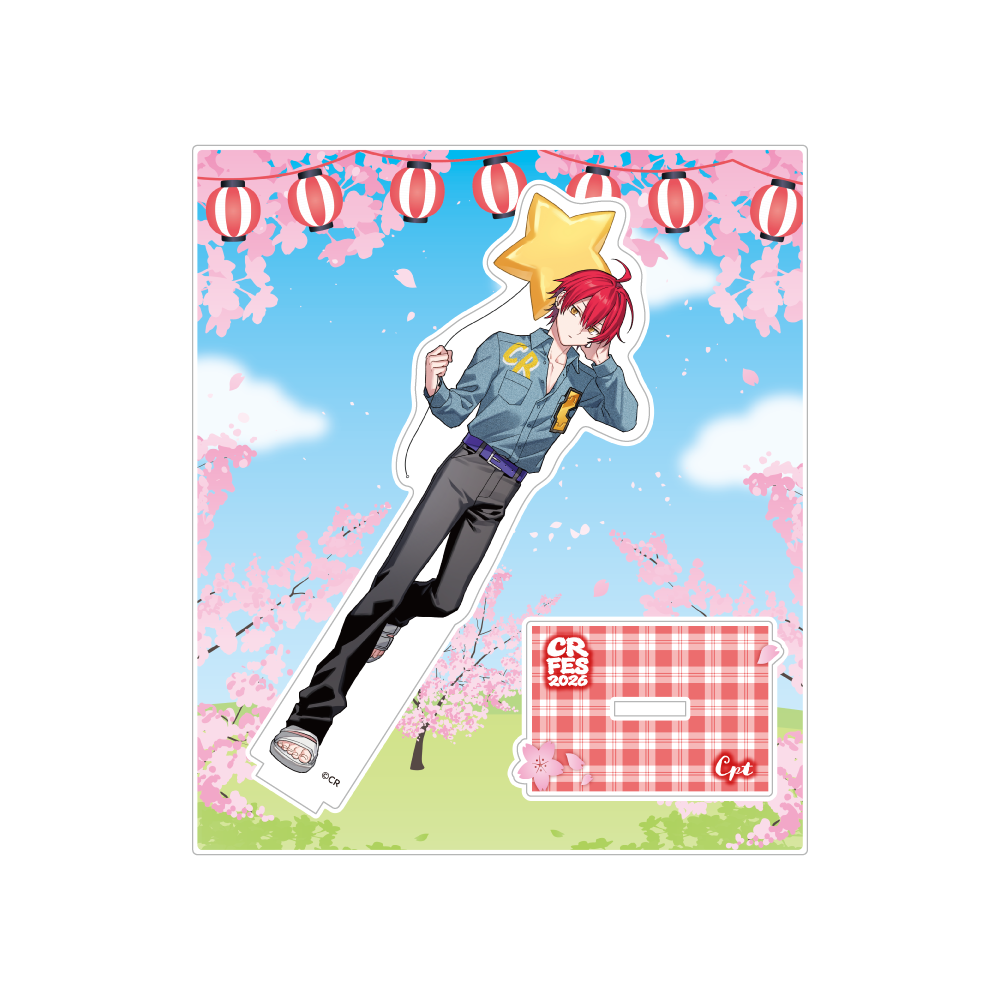 アクリルスタンド【Cpt】 – CRAZY RACCOON ONLINE STORE