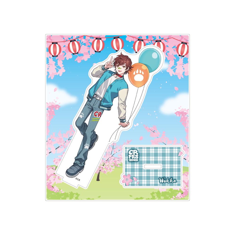 アクリルスタンド【Wokka】 – CRAZY RACCOON ONLINE STORE
