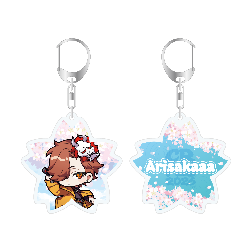 アクリルキーホルダー【Arisakaaa】 – CRAZY RACCOON ONLINE STORE