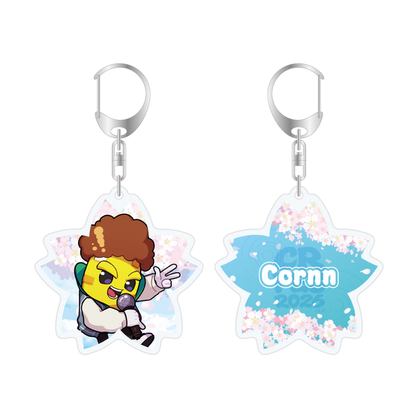 キーコ　904545サイドアクリル アクリルキーホルダー【Cornn】 – CRAZY RACCOON ONLINE STORE