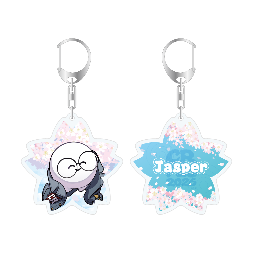 アクリルキーホルダー【Jasper】 – CRAZY RACCOON ONLINE STORE