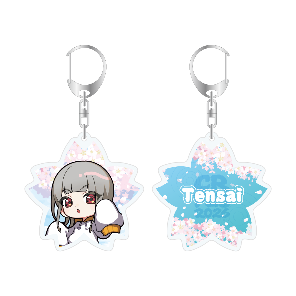アクリルキーホルダー【Tensai】 – CRAZY RACCOON ONLINE STORE