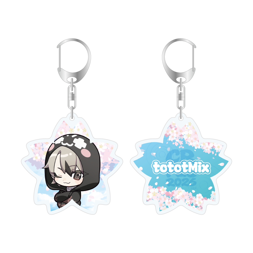アクリルキーホルダー【tototMix】 – CRAZY RACCOON ONLINE STORE