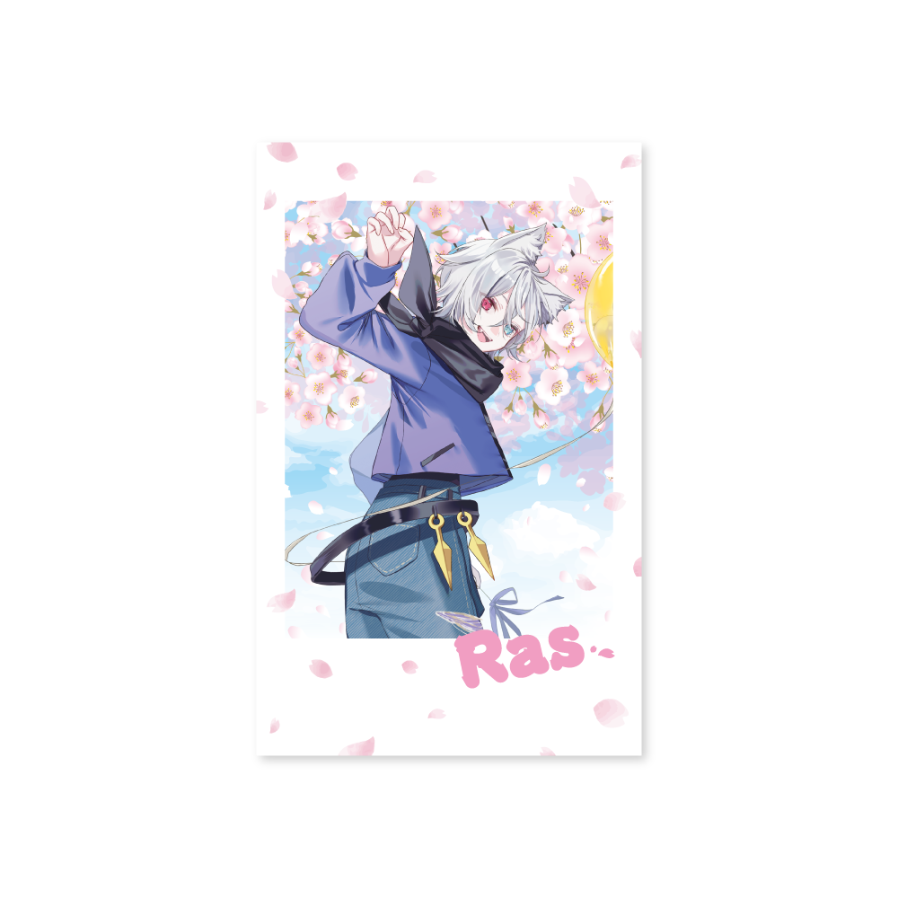 ランダムチェキ風カード【A】 – CRAZY RACCOON ONLINE STORE