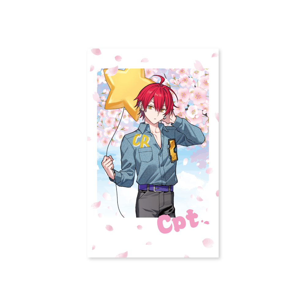 ランダムチェキ風カード【B】 – CRAZY RACCOON ONLINE STORE