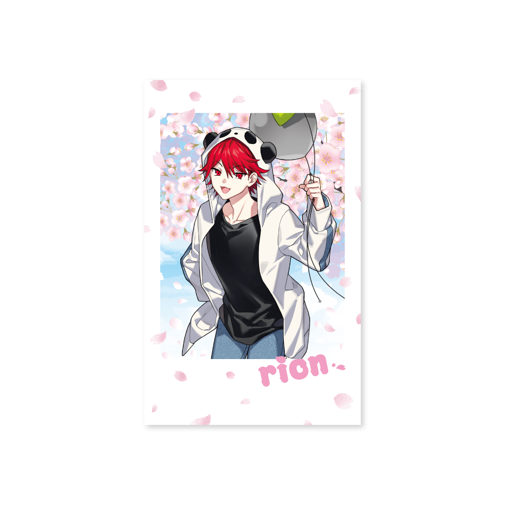 ランダムチェキ風カード【B】 – CRAZY RACCOON ONLINE STORE