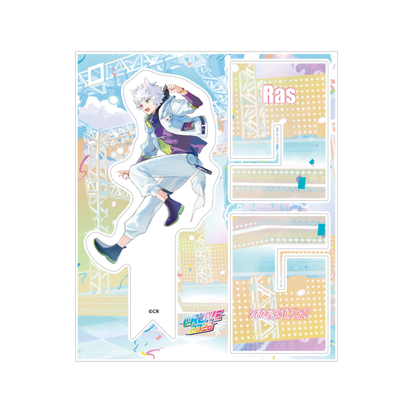 クロスアクリルスタンド【Ras】（CR LIVE 2026） – CRAZY RACCOON