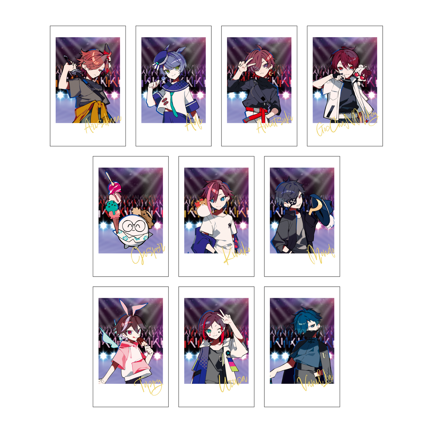 ランダムチェキ風カード【Team Arisakaaa】 – CRAZY RACCOON ONLINE STORE ランダムチェキ風カード【Team Arisakaaa】 – CRAZY RACCOON ONLINE STORE