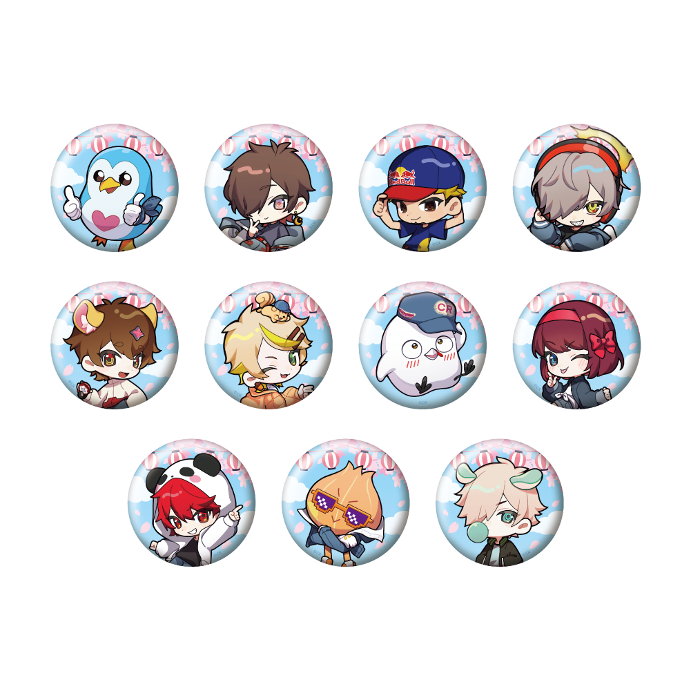 CRランダム缶バッジ A 〜あたりつき〜 – CRAZY RACCOON ONLINE STORE CRランダム缶バッジ A 〜あたりつき〜 – CRAZY RACCOON ONLINE STORE