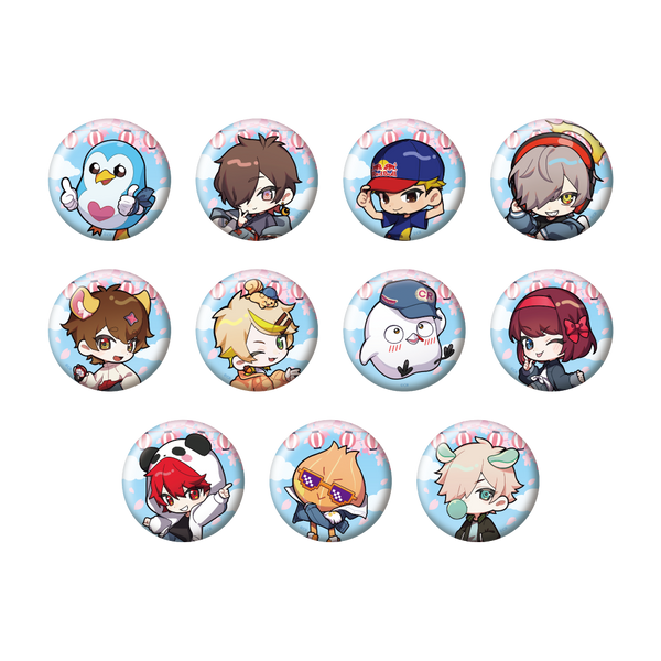 CRランダム缶バッジ A 〜あたりつき〜 – CRAZY RACCOON ONLINE STORE