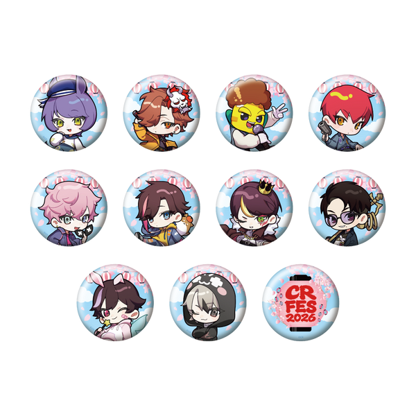 CRランダム缶バッジ B 〜あたりつき〜 – CRAZY RACCOON ONLINE STORE CRランダム缶バッジ B 〜あたりつき〜 – CRAZY RACCOON ONLINE STORE