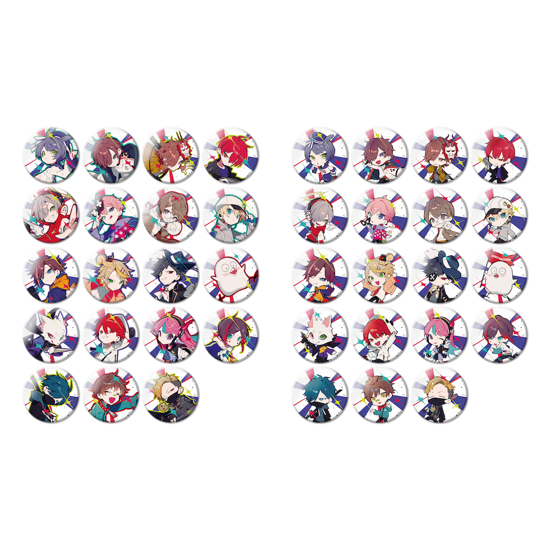 CR 缶バッジ